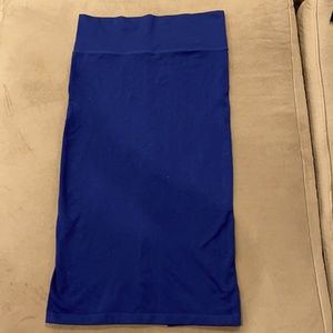 Royal blue Pencil skirt